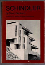 "Schindler" by David Gebhard, 1980 Publ. Peregrine Smith  216 pages