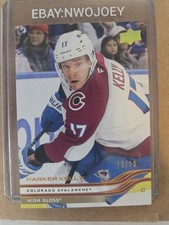 PARKER KELLY 2025-26 UD SERIES 1 #41 HIGH GLOSS 10/10 COLORADO AVALANCHE