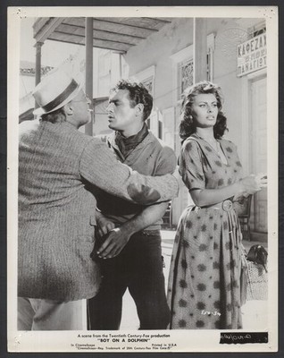 BOY ON A DOLPHIN 1957 Sophia Loren, Jorge Mistral 10x8 STILL #34
