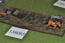28mm WW1 / RCW - MG wagon in parts - (138085)