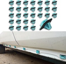 30PCS Rocker Panel Fender Flare Exterior Moulding Clip with Sealer, Rocker Panel