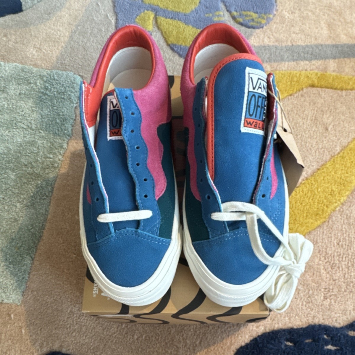 Vans OTW Old Skool 36 Parra Collab Blue Men's US 8.5 vans x parra