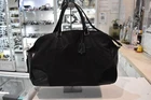 Prada Calf-Trimmed Tessuto Duffle Bag