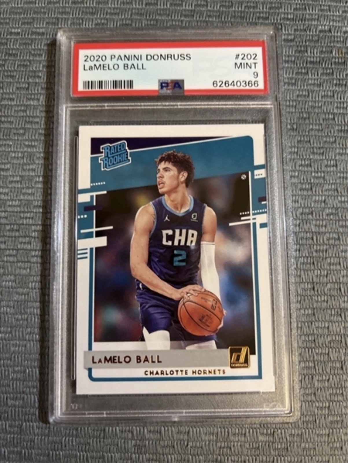 2020 Panini PANINI DONRUSS Rated Rookie Lamelo Ball front