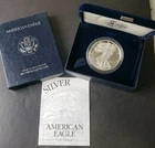 1996 P Proof $1 American Silver Eagle Dollar