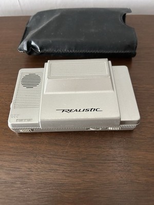 Working Vintage 1980's Realistic portable Back and white LCD Television