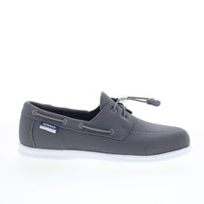 Sebago Monterey 75113RW-917 Womens Gray Mesh Loafers  Slip Ons Boat Shoes