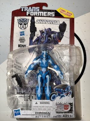 Transformers Generations Thrilling 30 Deluxe Class CHROMIA -  MOSC - US Seller