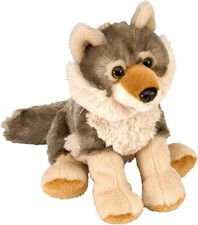 Wild Republic Wolf Plush, Stuffed Animal, Plush Toy, Gifts for Kids, Cuddlekins,