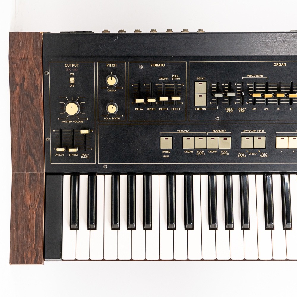 Vintage Yamaha SK20 Sk-20 Keyboard Synthesizer Organ Strings Vintage Yamaha SK20 Sk-20 Keyboard Synthesizer Organ Strings