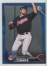 2016 Bowman Draft Top Prospects Blue /150 Bradley Zimmer #BD-130