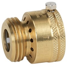 Homewerks VACBFPZ4B 0.75 in. Brass Male Hose Thread Vacuum 3/4 Inch., 