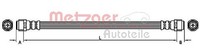 Metzger Bremsschlauch Beidseitig, Hinterachse, Links, Rechts U.A. FüR Audi