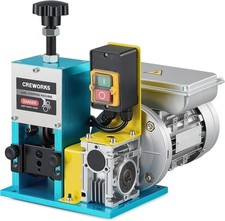 CREWORKS Automatic Wire Stripping Machine for 0.06"-1" Copper Wires