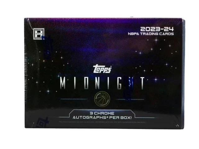 2023/24 Topps Midnight Basketball Hobby Box - Rip + Ship