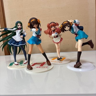 Haruhi Suzumiya Figur Set 4 Mikuru Tsuruya Max Factory 1/8 Scale Lot