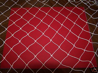  Bait Finger Mullets Menhaden Spot Hog Fish 1 1/2'' Nylon #4 Netting  600' x 10' 