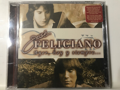 Rare CD & DVD Balada Jose Feliciano Ayer Hoy Siempre LIGHT MY FIRE  samba Pa Ti