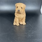 Vintage Sandicast 1989 Handpainted Shar Pei Dog Figurine