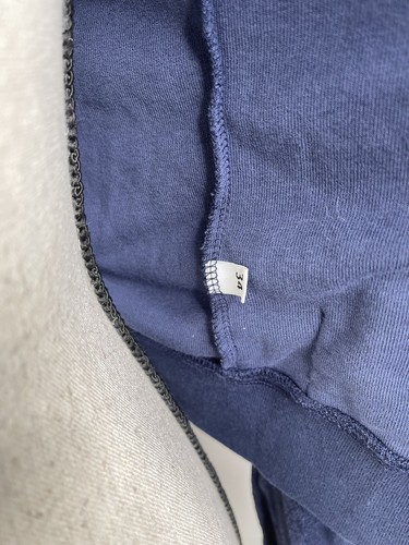 Y2K Juicy Couture Velour Trainingsjacke Hoodie Zip Up Sweatshirt Velour Blau M/S - Bild 9 von 9