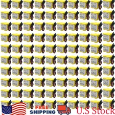 100PCS BR-2/3AGCT4A with Black Plug 6V PLC Li-ion Battery 4400MAH US Stock