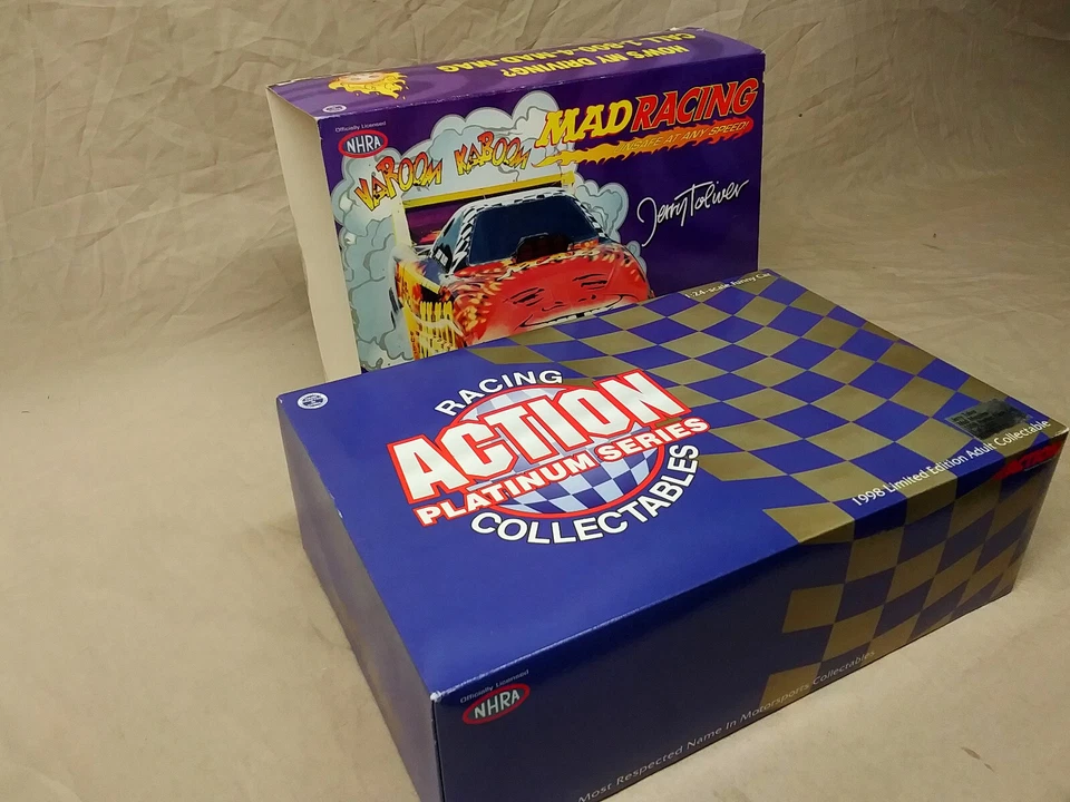 Винтажный NHRA Jerry Toliver Mad журнал 1998 Pontiac смешной автомобиль - Изображение 3 из 4