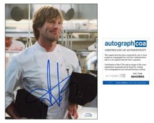 Aaron Eckhart "No Reservations" AUTOGRAPH Signed 'Nick' 8x10 Photo ACOA