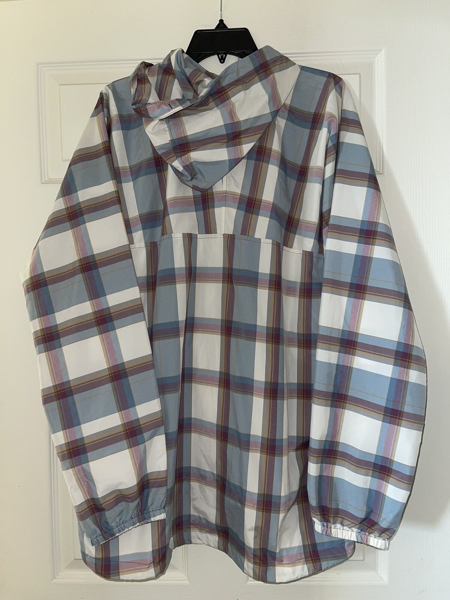 Patagonia Hooded Jacket First Sun Lightweight Plaid Check Jacket