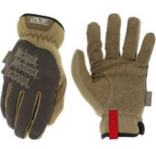 Mechanix Wear Medium M Brown Synthetic Leather Work Gloves, 1-Pair