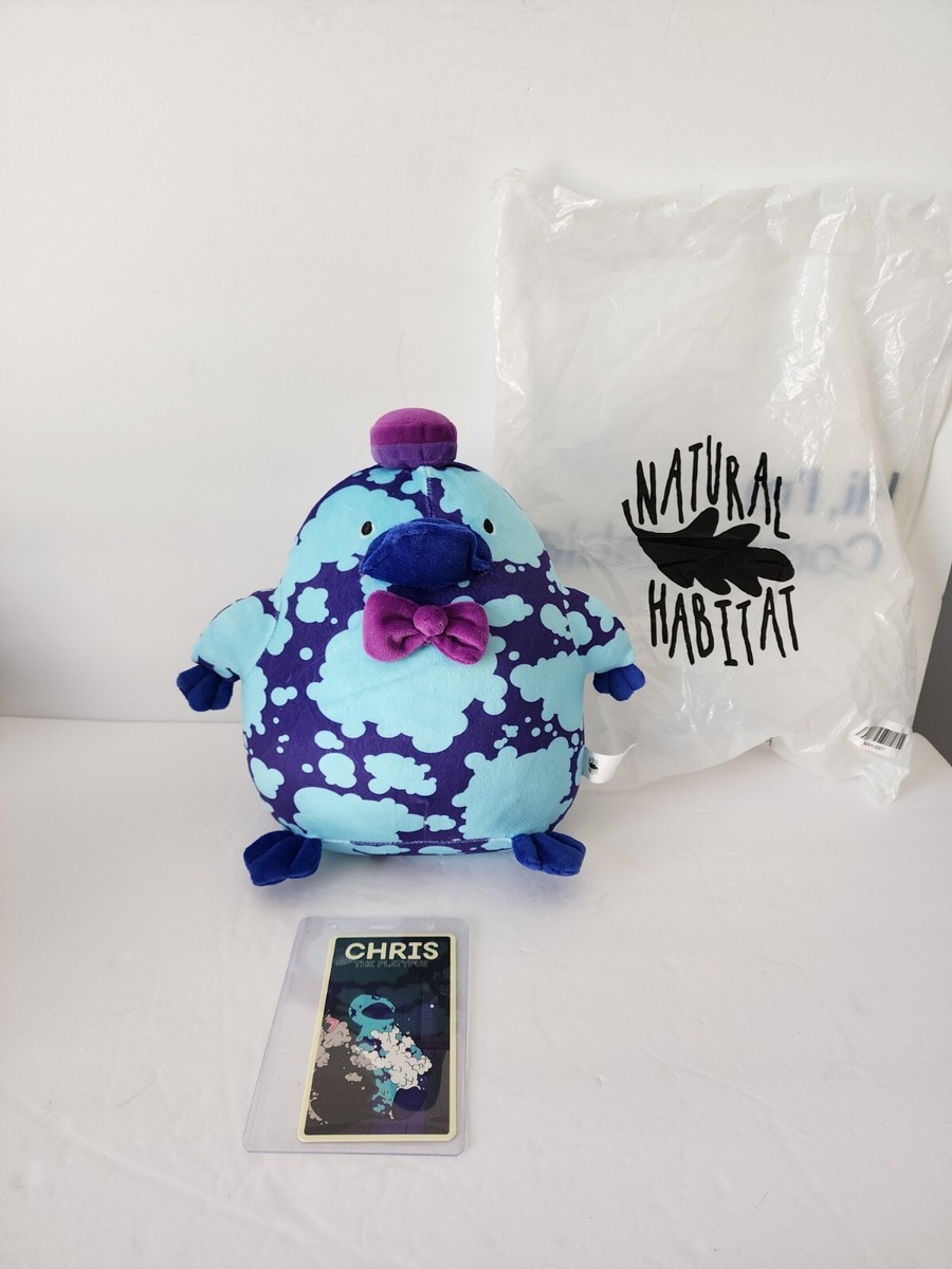 Chris the Platypus Limited Edition Plush Natural Habitat Glow In