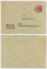 62064 - Baden - Mez & Co. Maschinenb&uuml;rstenfabrik - Beleg - Freiburg 2.8.1947