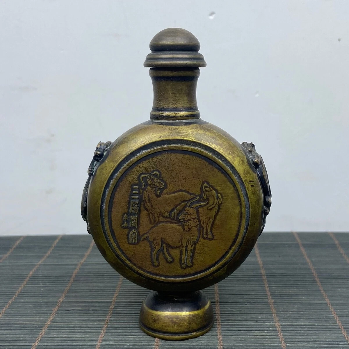 黄金古风中国鼻烟壶| eBay
