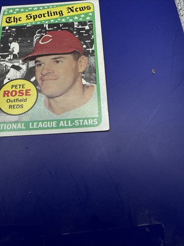 1969 Topps #424 Pete Rose Hit King 3xWSC WSMVP 1973MVP 4256 Hits 17xAS ROY 2xGG - 第 3/18 張圖片