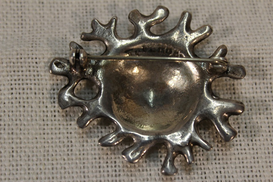 Broche Toulhoat Argent Massif - Motif Pastilles Celtique - Bijou Breton Neuf Avec étiquettes