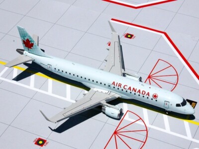 Gemini Jets G2ACA338 Air Canada Embraer ERJ-190 C-FHNY Diecast 1/200 Model Plane