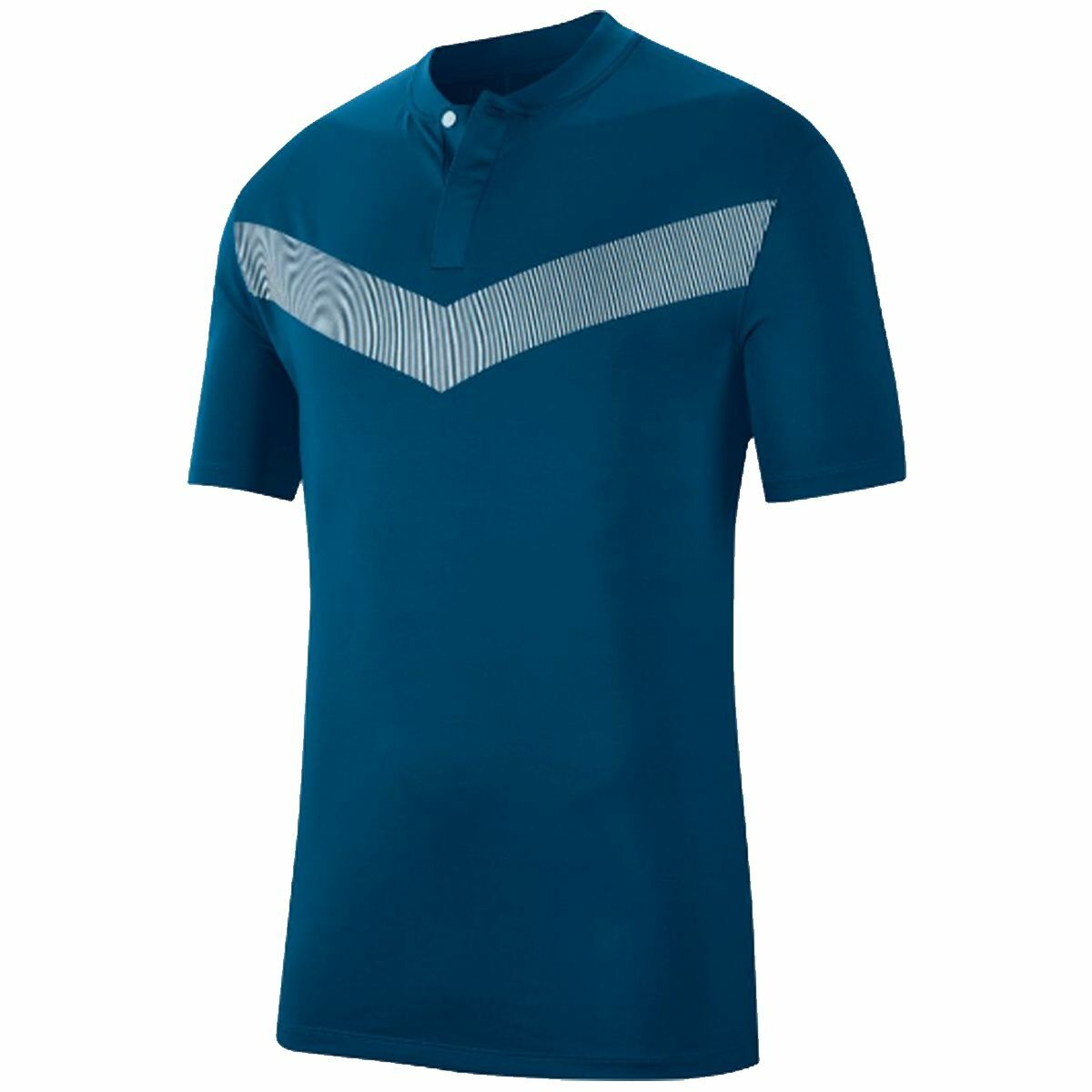 NIKE MEN'S TIGER WOODS DRI-FIT GOLF POLO GREEN ABYSS BV0501-301