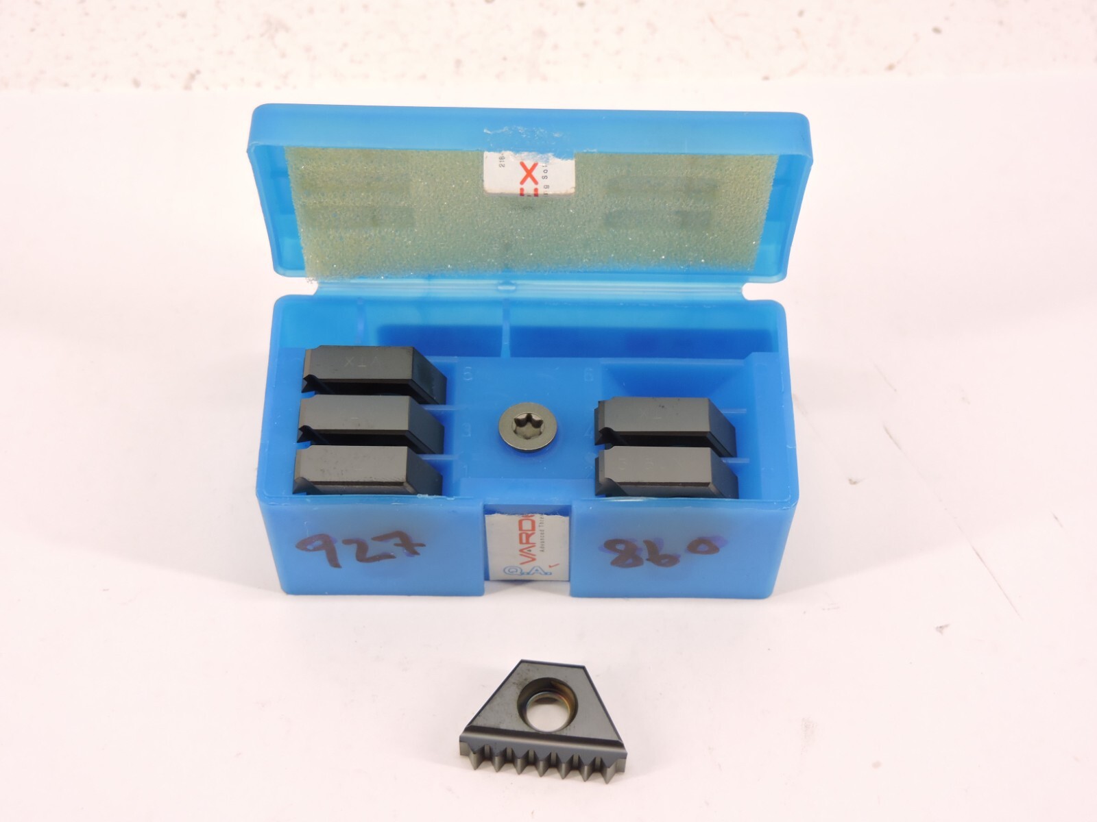 Vargus Vardex 5I 8UNTM2 VTX Carbide Thread Mill Insert, qty 6