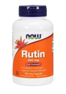 Now Foods Rutin 450 mg, 100 Veg Capsules