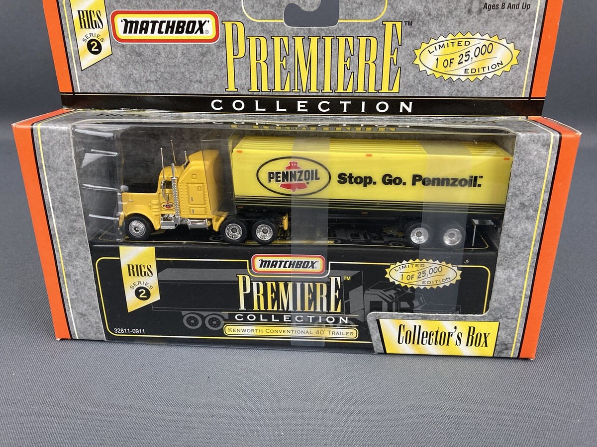 Matchbox Premier Collection Rigs - Kenworth Pennzoil 40