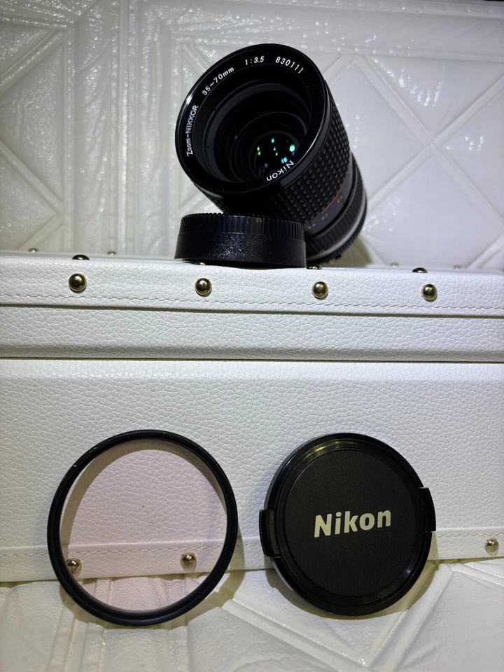 🚀🎁《Near MINT》Nikon Ai-s Ais Zoom Nikkor 35-70mm F/3.5 MF Macro Lens From JAPAN - Image 2 of 4