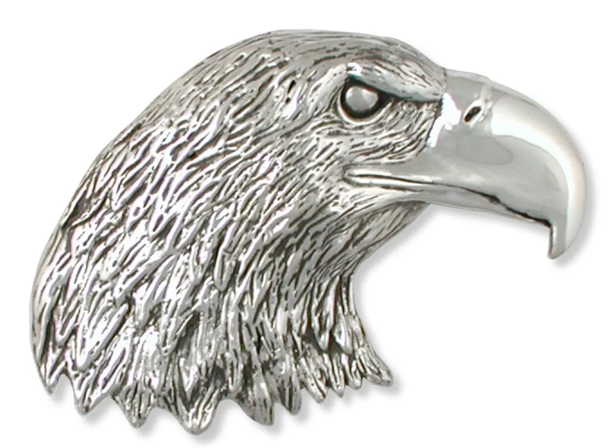 Eagle Wildlife Belt Buckle Handmade Sterling Silver, Esquivel and Fees
