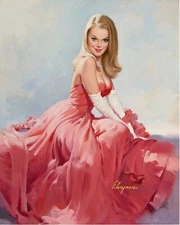GIL ELVGREN Art Poster or Rolled Canvas Print "More than One Evening Out"