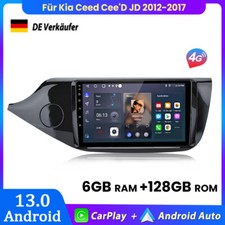 6+128GB Android 13 GPS Navi Autoradio Carplay DSP WIFI Für Kia Ceed JD 2012-2017 6+128GB Android 13 GPS Navi Autoradio Carplay DSP WIFI Für Kia Ceed JD 2012-2017