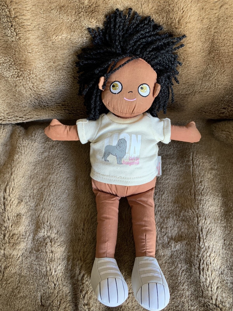 BLACK ETHNIC MULTICULTURAL VERTBAUDET SMILING KIDS Ragdoll Doll