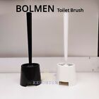 Ikea Bolmen Toilet Brush With Holder Black White