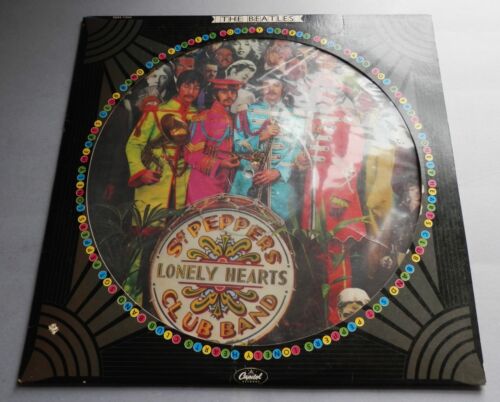 The Beatles - SGT Pepper's USA 1978 Capitol Picture Disc LP - Picture 1 of 1