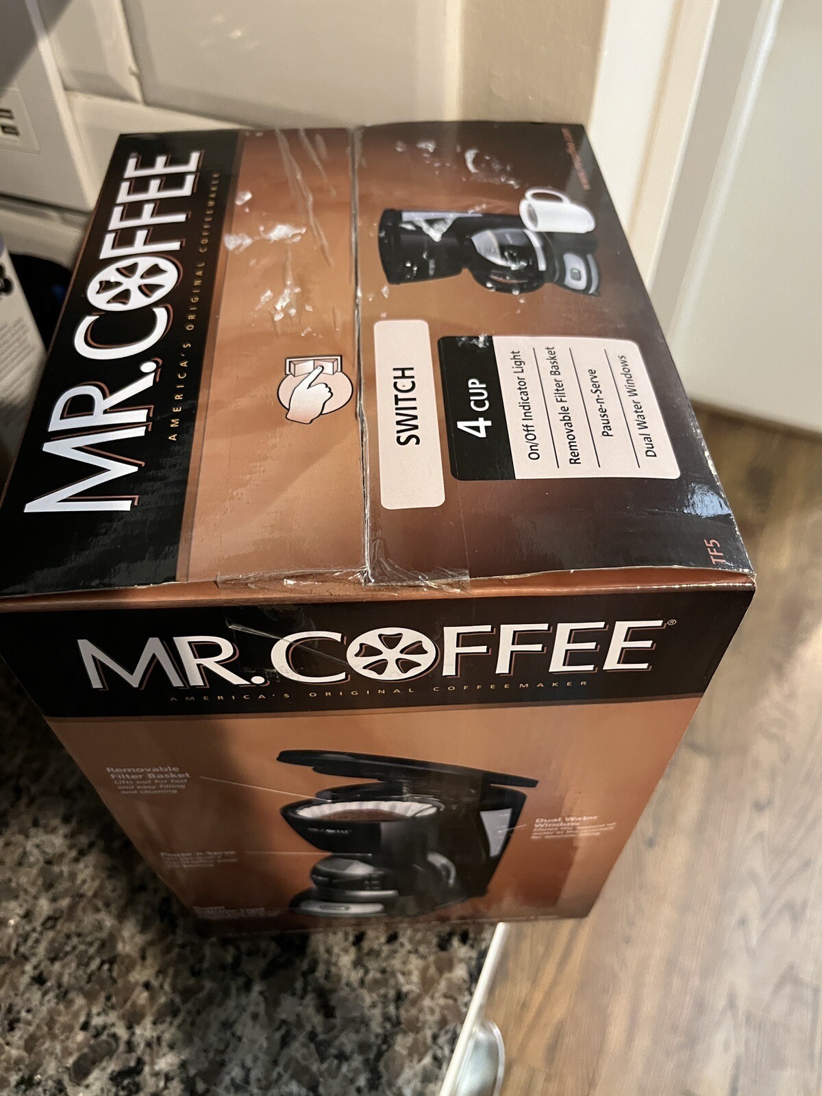 Mr.+Coffee+4Cup+Programmable+Coffeemaker+DRX5+Black for sale online eBay