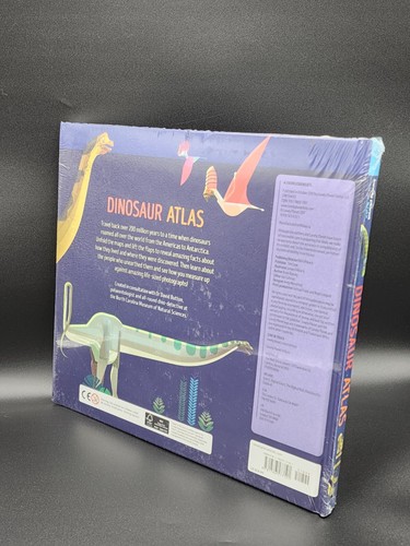 Lonely Planet Kids Dinosaur Atlas by Anne Rooney NEW SEALED 2017 Hardcover - Picture 5 of 5