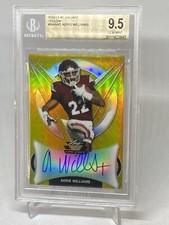 2019 VALIANT DRAFT ROOKIE AUTO #/10 REFRACTOR AERIS WILLIAMS BGS 9.5/10 POP 4