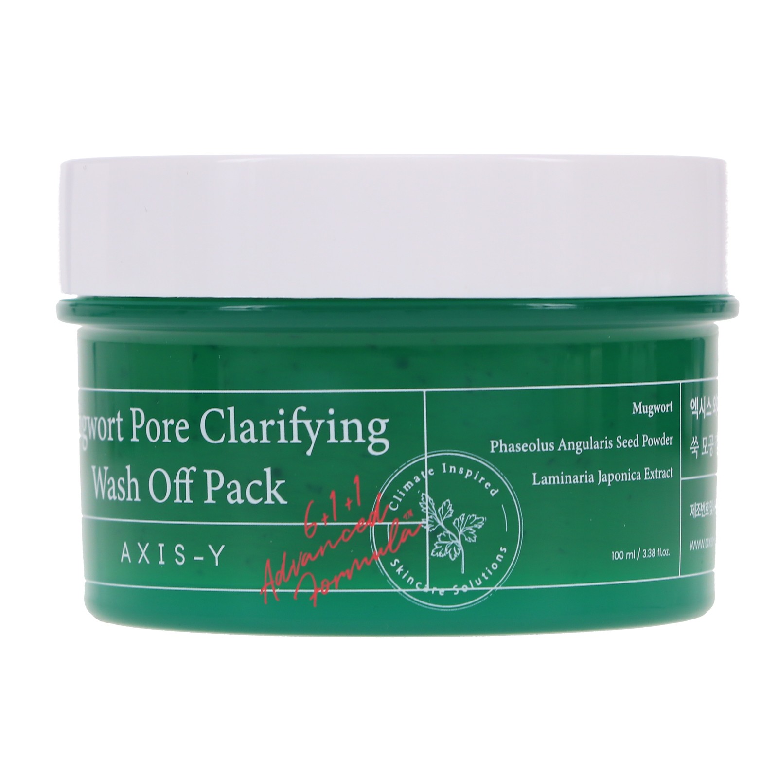 AXIS-Y Mugwort Pore Clarifying Wash Off Pack 3.38 oz